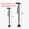 Premium Retractable Adjustable Walking Cane With LED Light For Seniors Elders 2