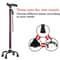 Premium Retractable Adjustable Walking Cane With LED Light For Seniors Elders 13