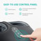 Ultimate DeepRelax Foot Massager Machine Shiatsu Kneading Air Compression Heat Therapy 2