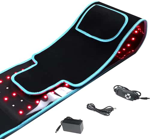 Premium Dual-Wavelength Red & Infrared Light Therapy Belt – Full-Body Slimming & LED Fat-Burning Wrap