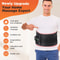 Advanced Red Light Therapy Heating Vibration Massage Belt Lumbar Support Hot Compress Back Relief 2