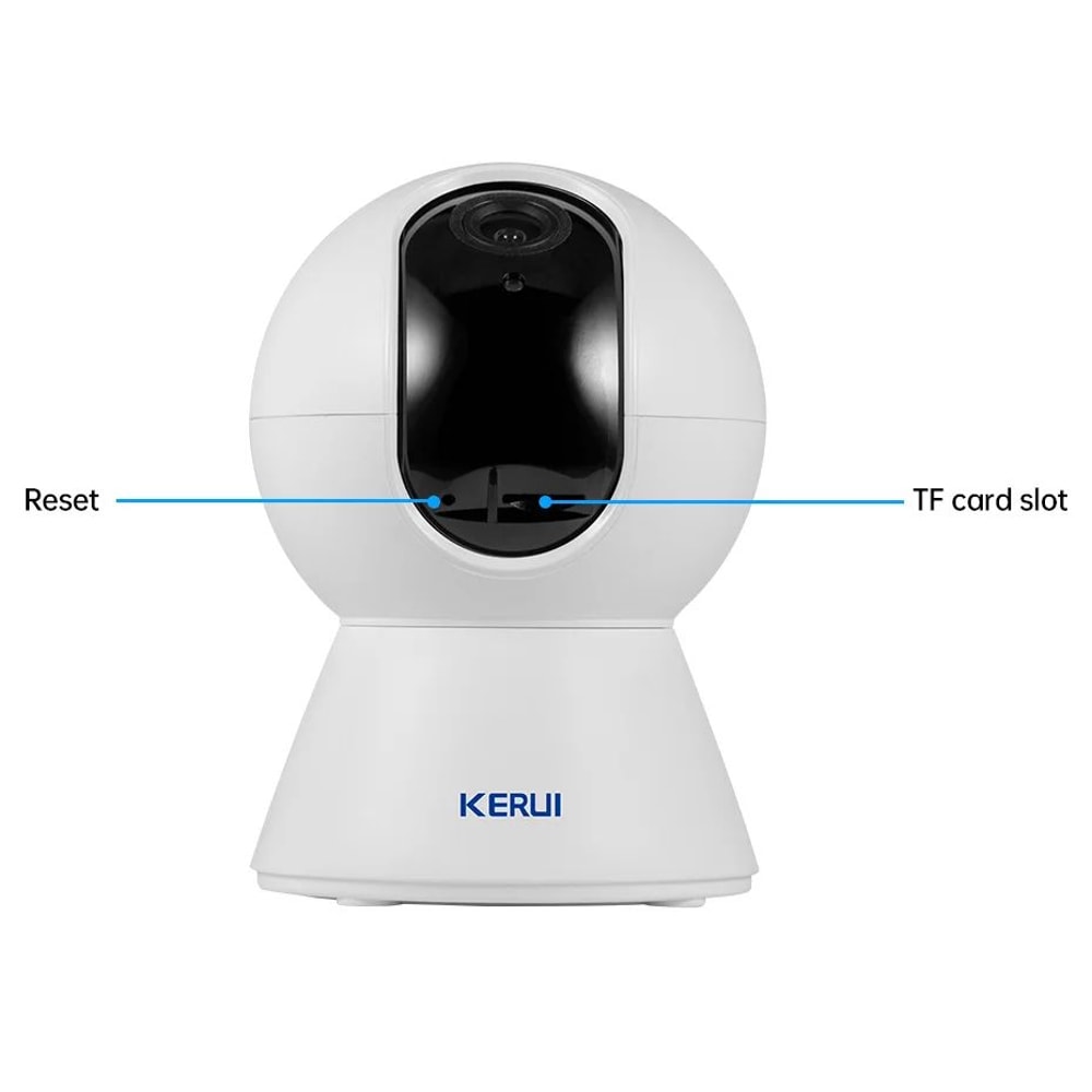 KERUI 4K Smart WiFi Indoor Security Camera With Auto Tracking Mini IP Surveillance 5