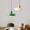 Nordic Elegance Retro Glass Pendant Light LED Indoor Hanging Light Fixture For Living Room Dining 1