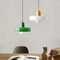 Nordic Elegance Retro Glass Pendant Light LED Indoor Hanging Light Fixture For Living Room Dining 1