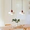 Nordic Elegance Retro Glass Pendant Light LED Indoor Hanging Light Fixture For Living Room Dining 5