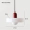 Nordic Elegance Retro Glass Pendant Light LED Indoor Hanging Light Fixture For Living Room Dining 9