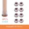 Premium Chair Leg Caps HeavyDuty Rubber Feet Felt Furniture Leg Protectors Fits Round Square Leg 6