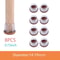 Premium Chair Leg Caps HeavyDuty Rubber Feet Felt Furniture Leg Protectors Fits Round Square Leg 6
