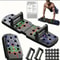 Foldable Push Up Board Training System With ColorCoded Positions And Comfort Handles 0