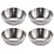 Elegant Stainless Steel Golden Sauce Appetizer Serving Dishes Set 5