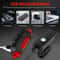 ProRide Dual USB Rechargeable Bike Light Set Front Rear LED Cycling Lights 5