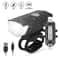 ProRide Dual USB Rechargeable Bike Light Set Front Rear LED Cycling Lights 10