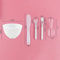 Silicone Face Mask Mixing Bowl Set With Brush Spatula DIY Skincare Mixing Tools 5