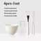 Silicone Face Mask Mixing Bowl Set With Brush Spatula DIY Skincare Mixing Tools 6
