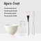 Silicone Face Mask Mixing Bowl Set With Brush Spatula DIY Skincare Mixing Tools 6