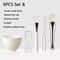 Silicone Face Mask Mixing Bowl Set With Brush Spatula DIY Skincare Mixing Tools 10