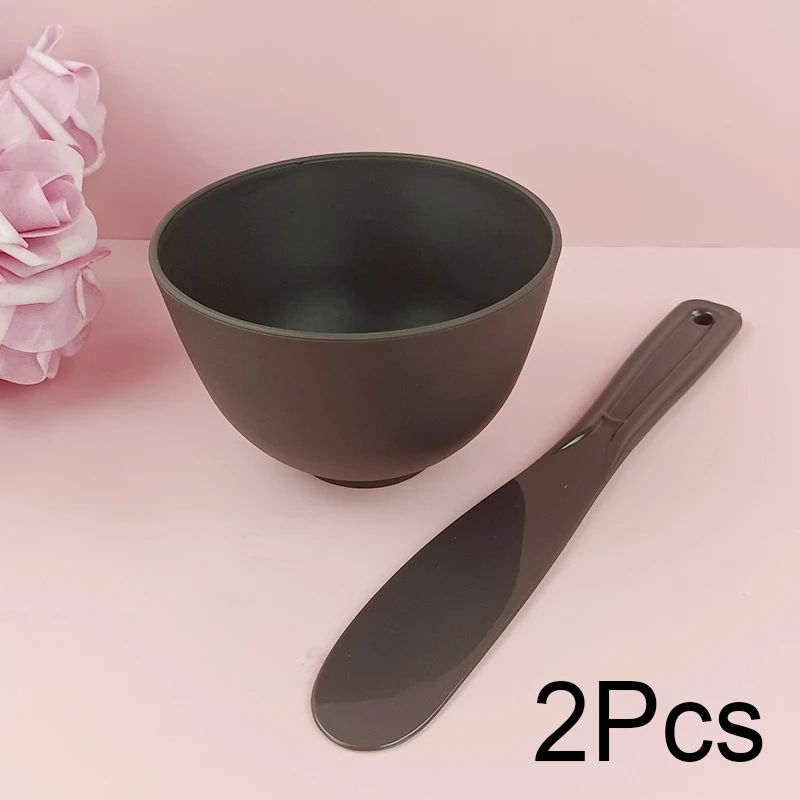 Silicone Face Mask Mixing Bowl Set With Brush Spatula DIY Skincare Mixing Tools 13