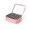 Portable Nail Polish Cosmetic Organizer Case 30Grid Travel Storage Bag With Handle 13