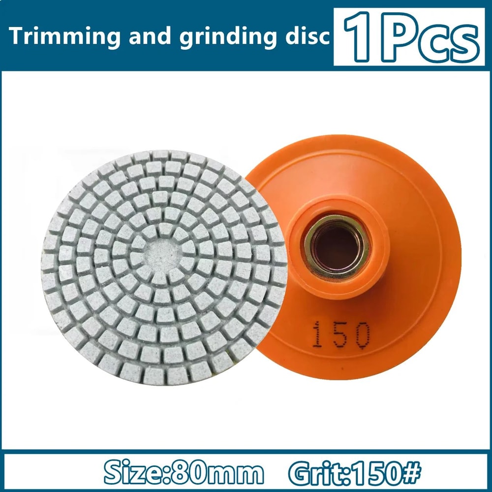Premium 80mm M14 Angle Grinder Tile Trimming Polishing Disc For Marble Porcelain Granite Edges 2