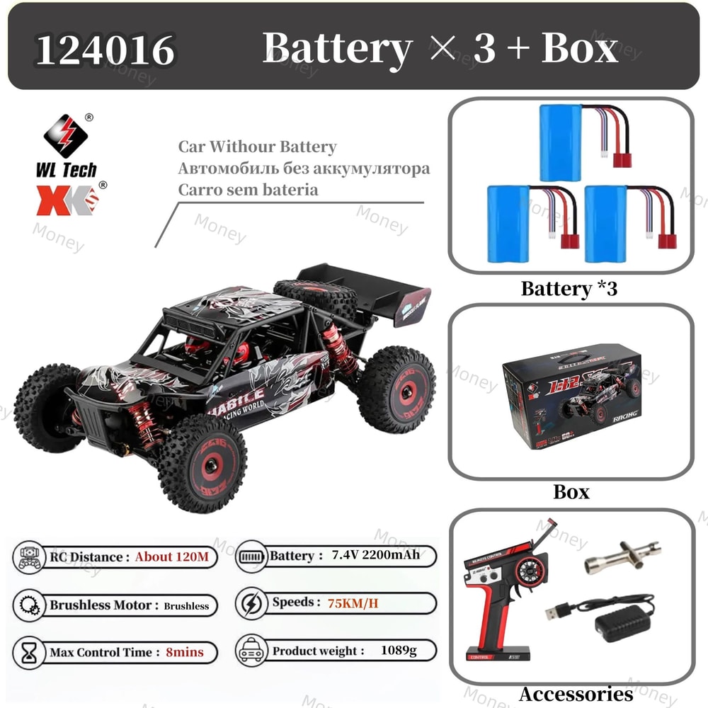 Ultimate 4WD HighSpeed RC Car Brushless OffRoad Racer 11