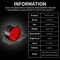 BUCKLOS Premium Rechargeable Bike Lights Set HighBrightness COB Bike Headlight And Taillight Set F 3