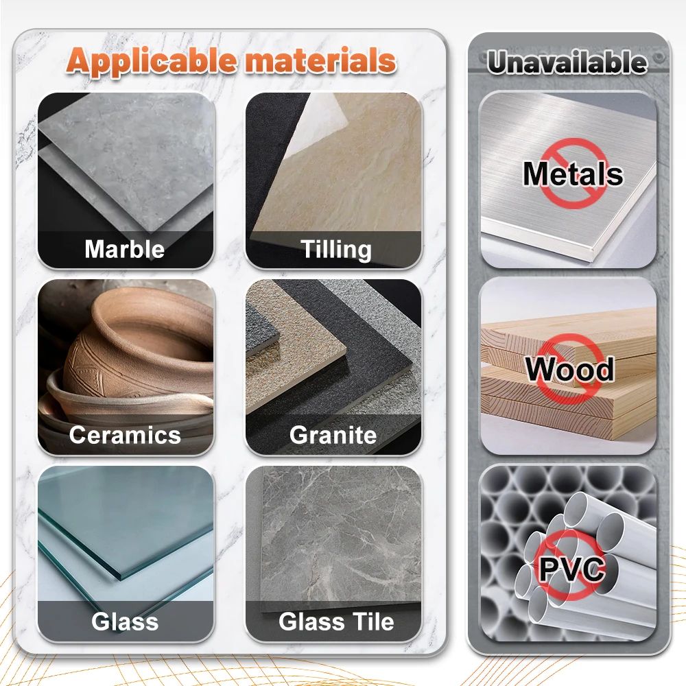 Premium M14 Dry Diamond Core Drill Bit Set 15Piece Professional Hole Saw Kit 2