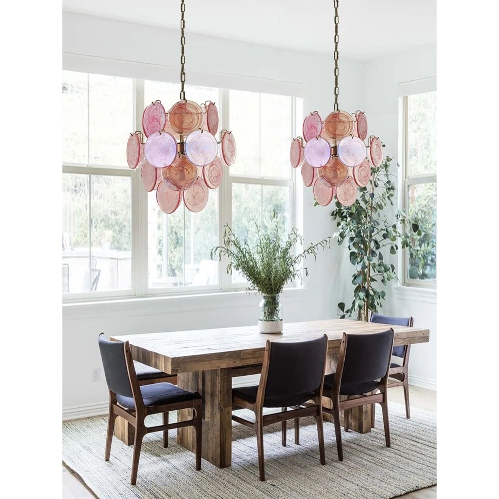 Italian Red Cloud Glass Pendant Lights Designer Ceiling Lamp For Dining Room Home Interior 0