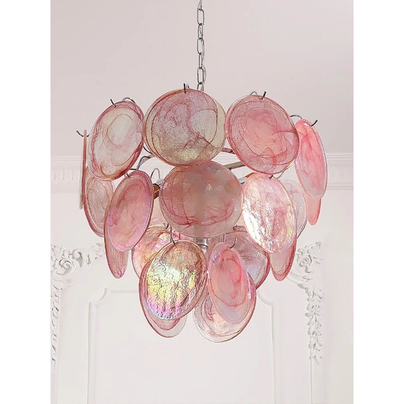 Italian Red Cloud Glass Pendant Lights Designer Ceiling Lamp For Dining Room Home Interior 5