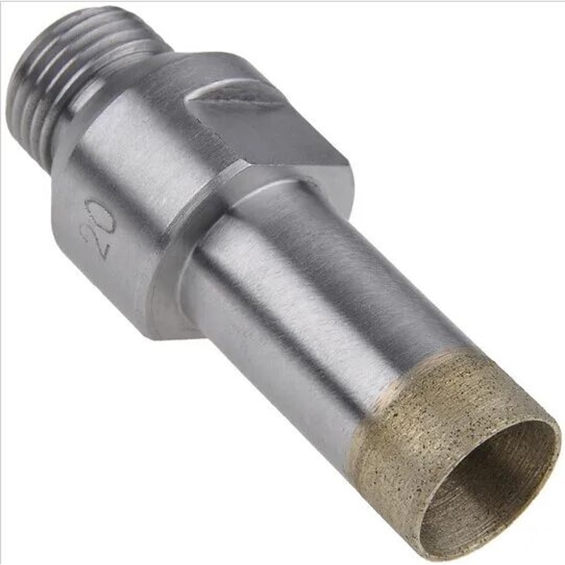 Professional Sintered Diamond Core Drill Bit For Glass Drilling Machine Drill Bit Belgium Thread M 1