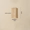 Natural Elegance Travertine Wood LED Wall Lamp Nordic Modern LED Wall Light Travertine Wall Sconc 13