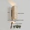 Natural Elegance Travertine Wood LED Wall Lamp Nordic Modern LED Wall Light Travertine Wall Sconc 10