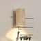 Natural Elegance Travertine Wood LED Wall Lamp Nordic Modern LED Wall Light Travertine Wall Sconc 12