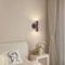 Modern Colorblock Iron Wall Sconce Bedside Lamp Red Green Accent Wall Light 4