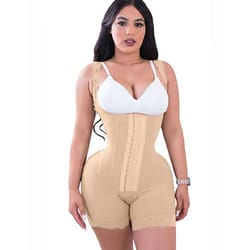 colombian high-compression shapewear waist trainer & butt lifter bodysuit