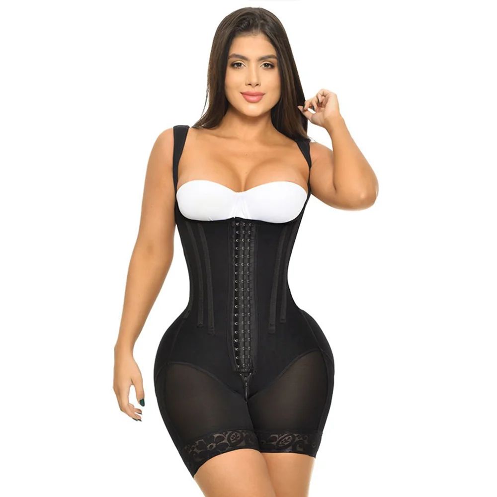 Colombian HighCompression Shapewear Waist Trainer Butt Lifter Bodysuit 2