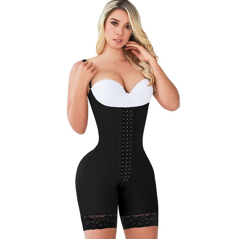 Colombian HighCompression Shapewear Waist Trainer Butt Lifter Bodysuit 4