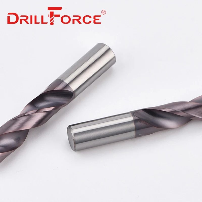 Drillforce Solid Carbide Drill Bits Set For Stainless Steel Hard Alloy 29mm 3Piece 3