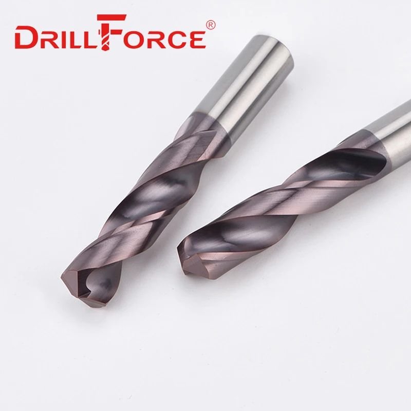 Drillforce Solid Carbide Drill Bits Set For Stainless Steel Hard Alloy 29mm 3Piece 4