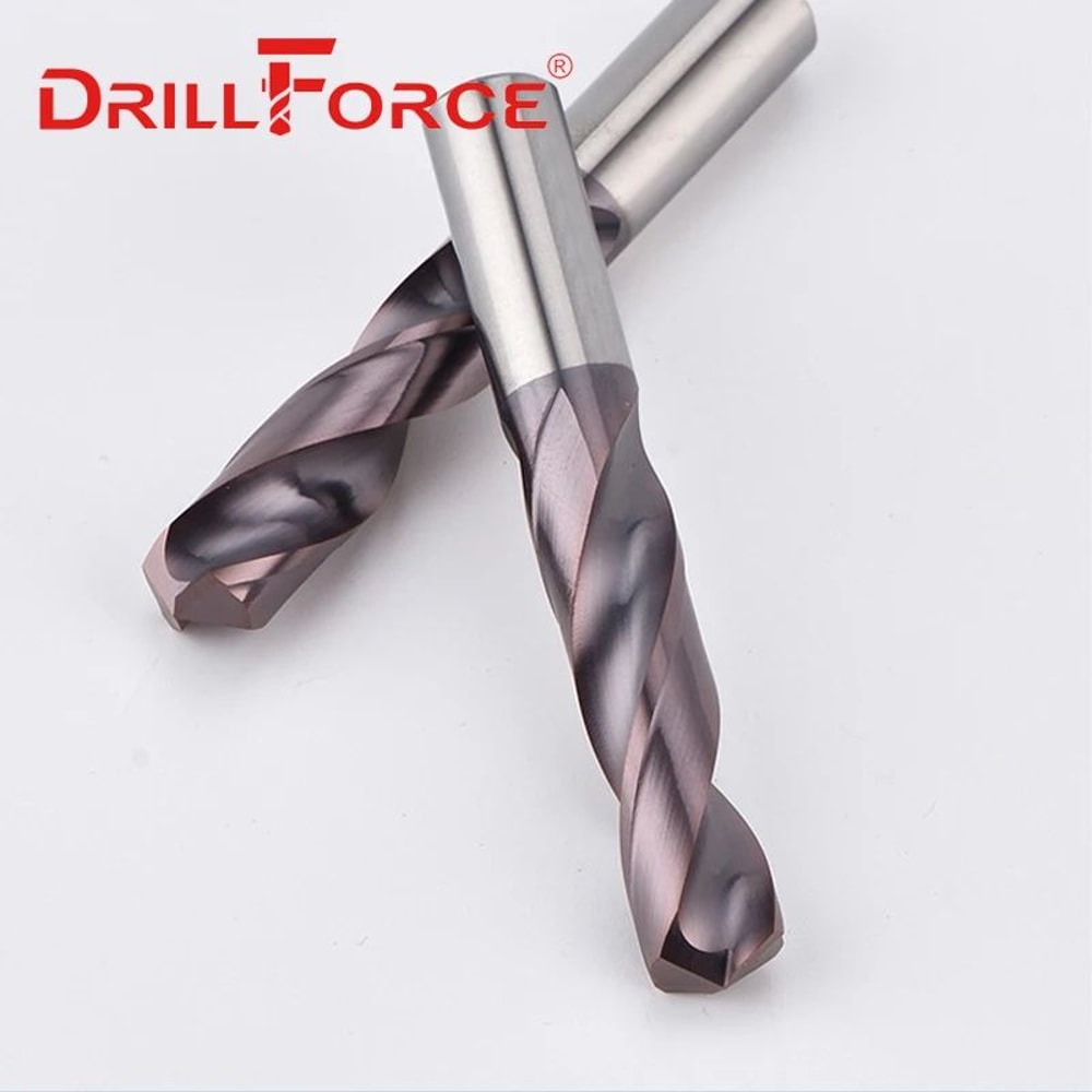 Drillforce Solid Carbide Drill Bits Set For Stainless Steel Hard Alloy 29mm 3Piece 5