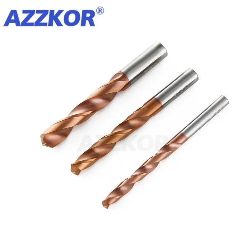 Precision CNC Tungsten Carbide Drill Bit Solid Carbide Twist Bit For Metalworking 1