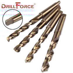 premium cobalt industrial drill bit – 6 mm to 40 mm hssco taper shank