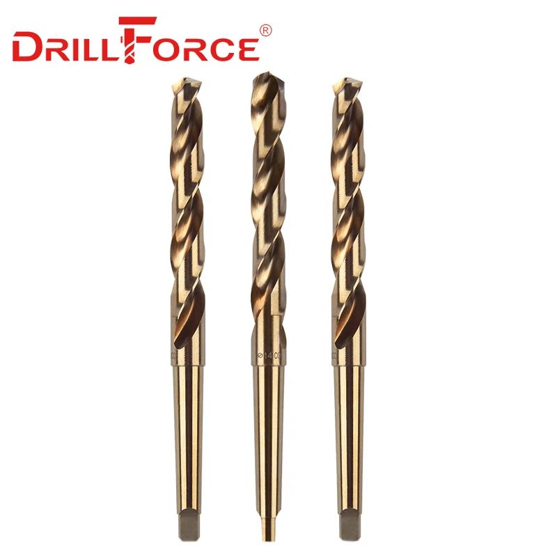 Premium Cobalt Industrial Drill Bit 6 Mm To 40 Mm HSSCO Taper Shank 1