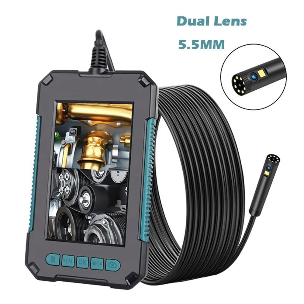 P40 43 HD Industrial Endoscope Camera With Dual Lens Waterproof Borescope 10