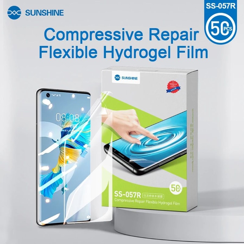 SUNSHINE Flexible Hydrogel Screen Protector Premium Hydrogel Screen Protector With Privacy AntiBl 5