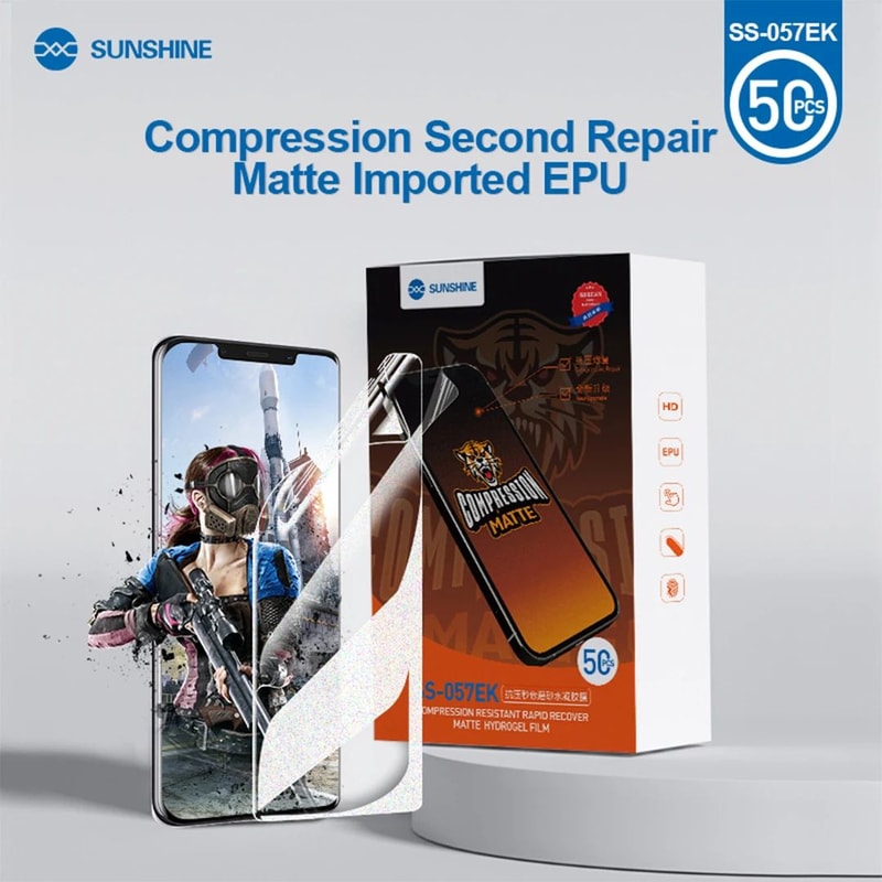 SUNSHINE Flexible Hydrogel Screen Protector Premium Hydrogel Screen Protector With Privacy AntiBl 19