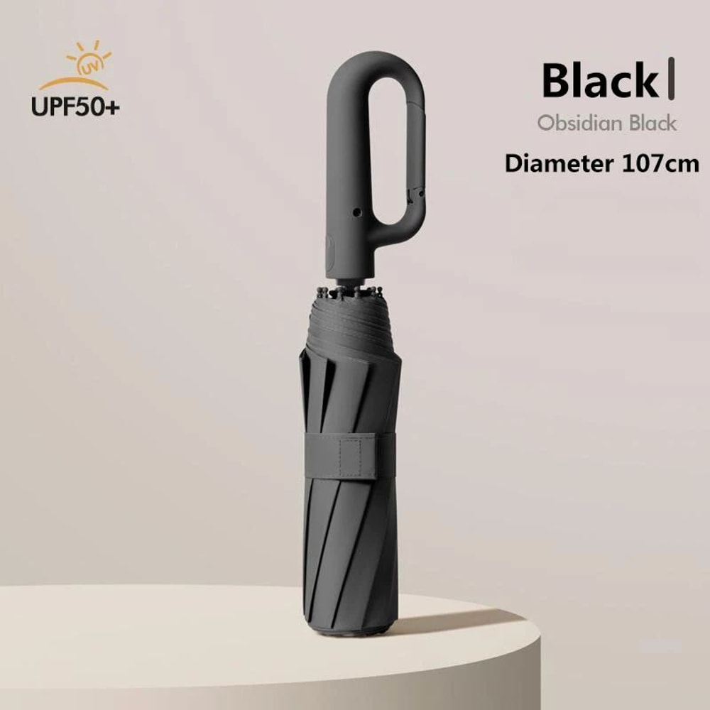 AllWeather Extra Large Automatic Umbrella With UV Protection And Reinforced Windproof Frame 6