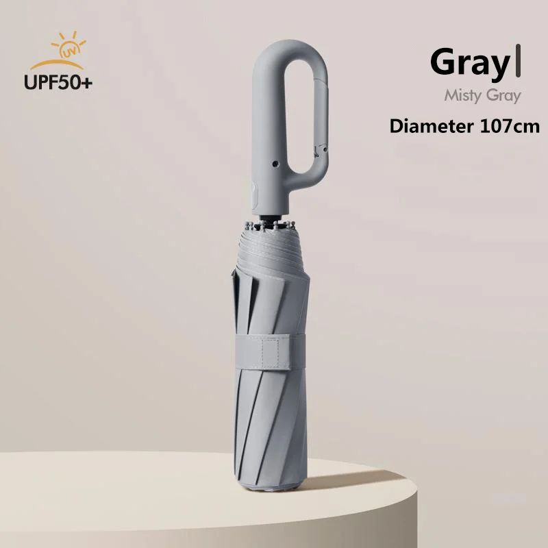 AllWeather Extra Large Automatic Umbrella With UV Protection And Reinforced Windproof Frame 9