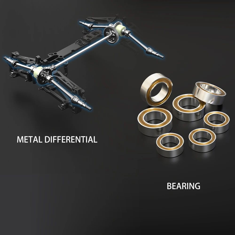 Hyper GO 116 Scale Brushless RC Car HighSpeed 4WD OffRoad Racing Truck 4