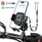 Ultimate RidePro Motorcycle Phone Mount With Wireless Charger Phone Holder 36W USBC Fast Charge On 0