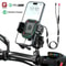Ultimate RidePro Motorcycle Phone Mount With Wireless Charger Phone Holder 36W USBC Fast Charge On 0